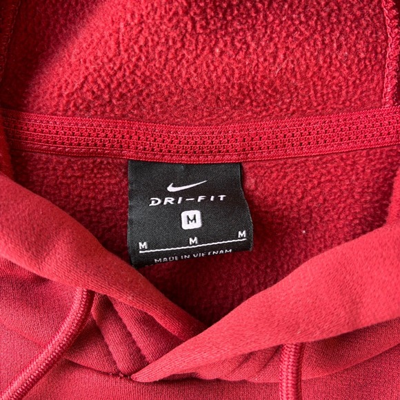 Alabama Crimson Tide Nike Hoodie Size M Dri Fit On Field Sweatshirt Roll Tide - Picture 3 of 8